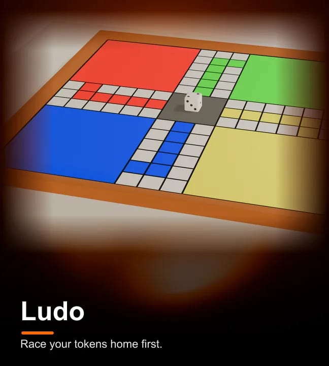 Ludo online multiplayer board in GameBoba game room
