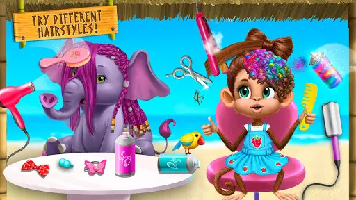 Jungle Animal Hair Salon 2_6