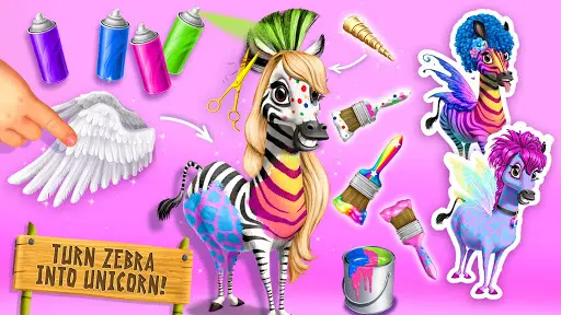 Jungle Animal Hair Salon 2_7