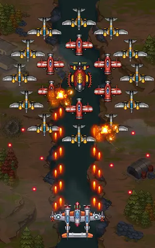 1945 Air Force: Airplane games_10