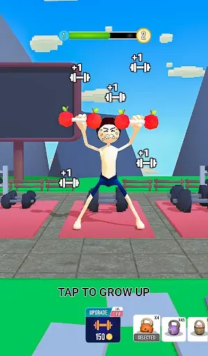 Gym Workout Clicker: Muscle Up_0