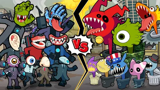 Merge War: Monster vs Cyberman_0