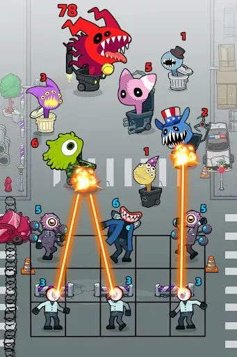 Merge War: Monster vs Cyberman_11