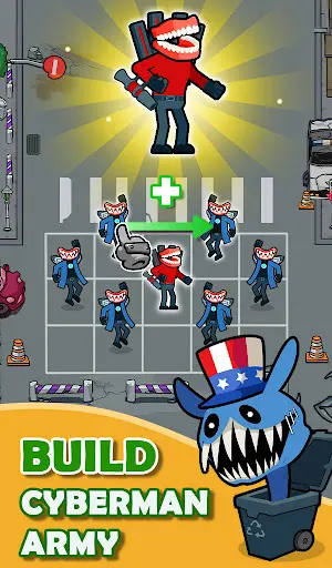 Merge War: Monster vs Cyberman_2