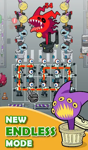 Merge War: Monster vs Cyberman_3