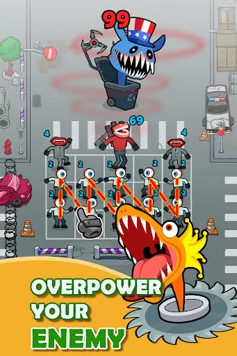 Merge War: Monster vs Cyberman_7