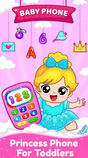 Princess Baby Phone Games kids_0
