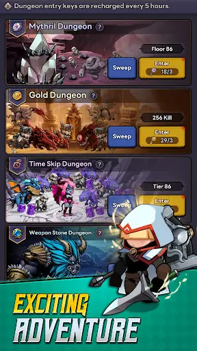 Self-Service Knight : idle RPG_5