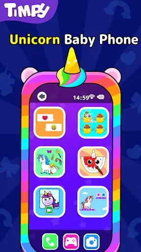 Unicorn Phone for Kids Games_8