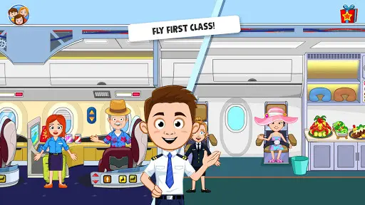 My Town Airport games for kids_1