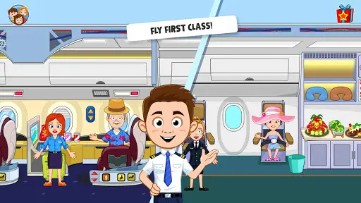 My Town Airport games for kids_7