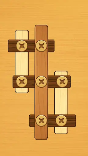 Screw Puzzle: Wood Nut & Bolt_0