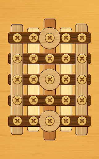 Screw Puzzle: Wood Nut & Bolt_11