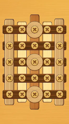 Screw Puzzle: Wood Nut & Bolt_3
