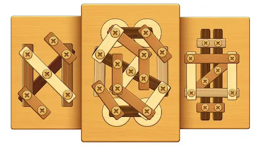 Screw Puzzle: Wood Nut & Bolt_7