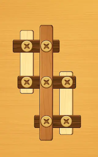 Screw Puzzle: Wood Nut & Bolt_8