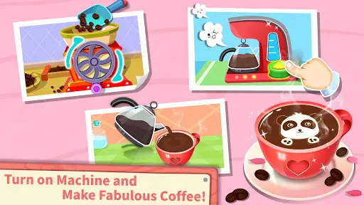 Baby Panda’s Summer: Café_8