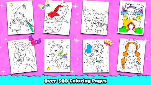 Princess Coloring Book Games_10