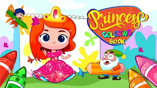 Princess Coloring Book Games_5