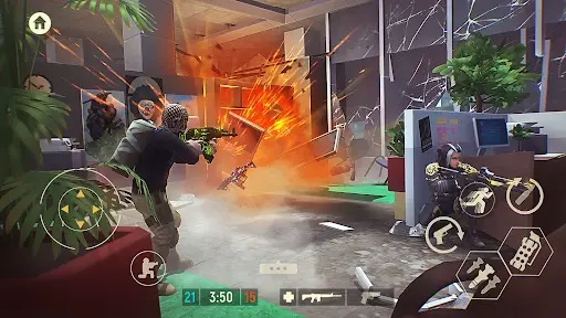Tacticool: Tactical fire games_0