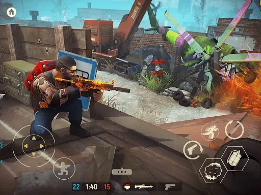 Tacticool: Tactical fire games_7